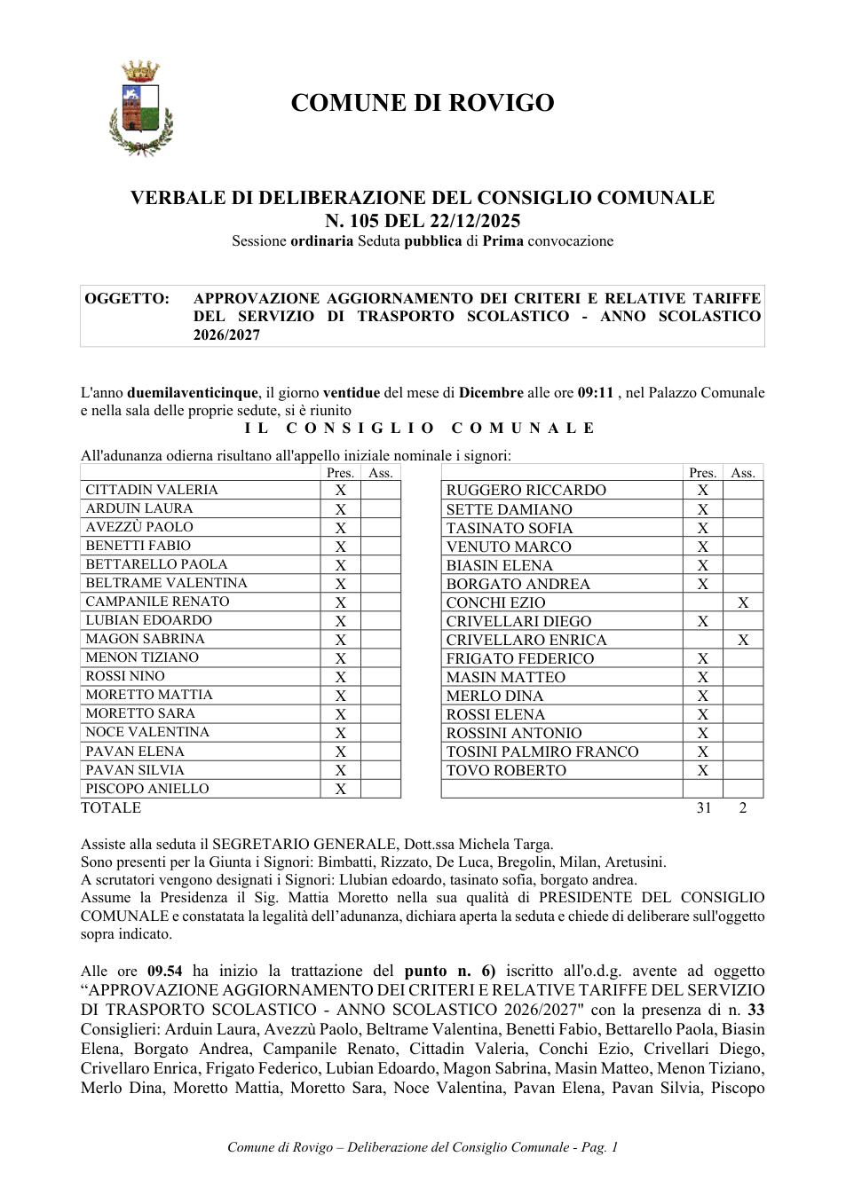 Pagina 1 del documento