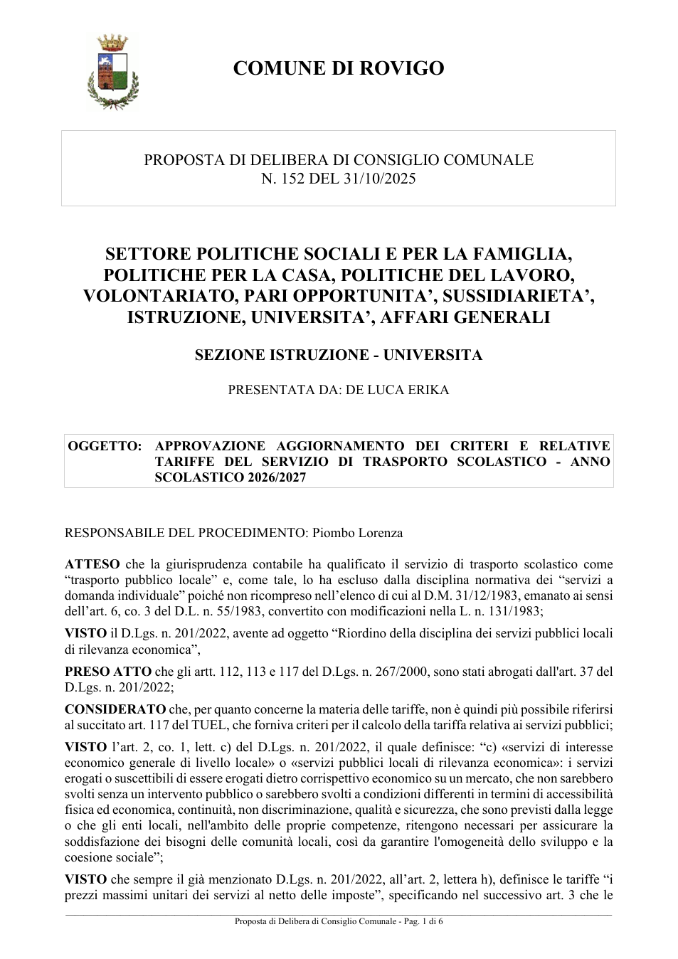 Pagina 1 del documento