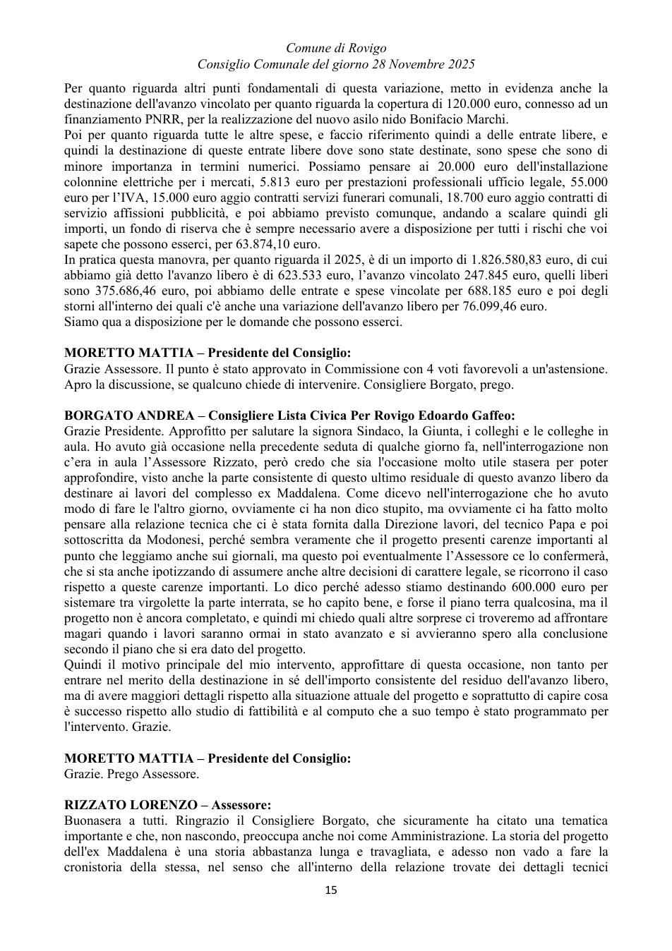 Pagina 15 del documento