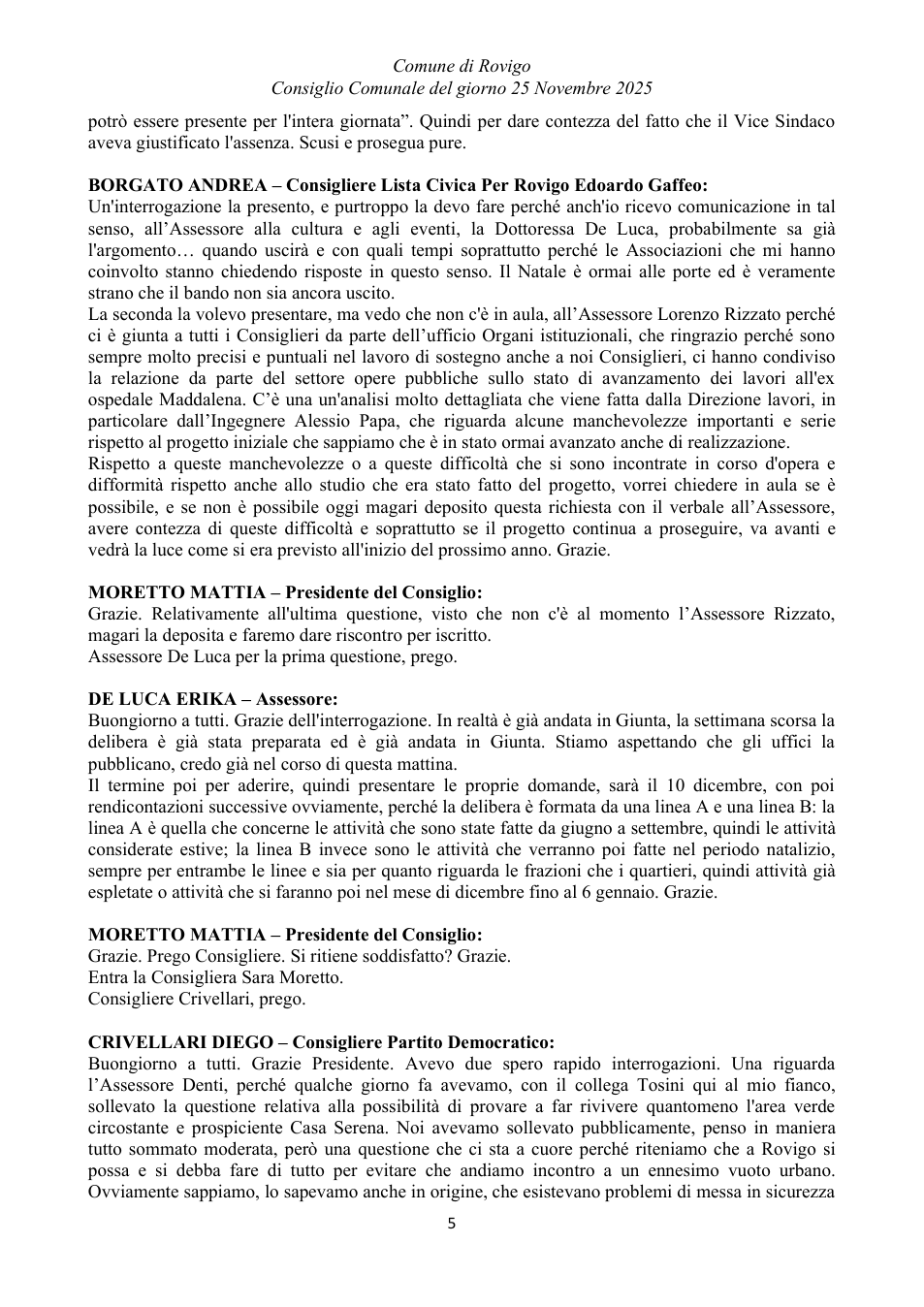 Pagina 5 del documento