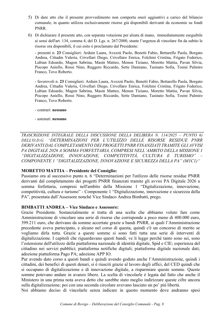 Pagina 8 del documento