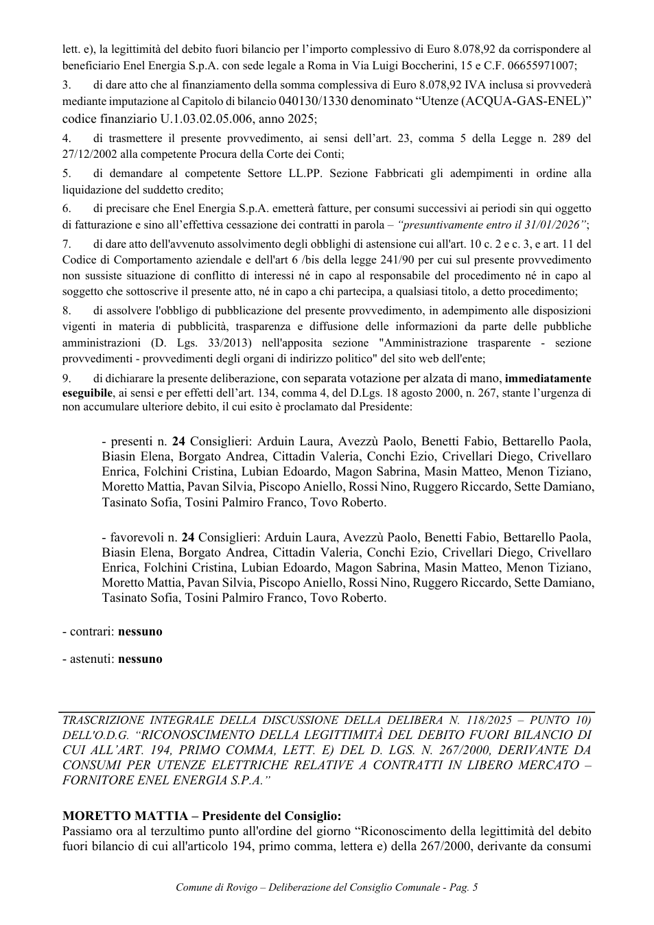Pagina 5 del documento
