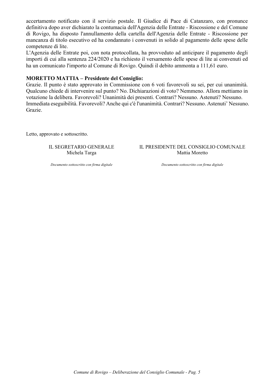 Pagina 5 del documento