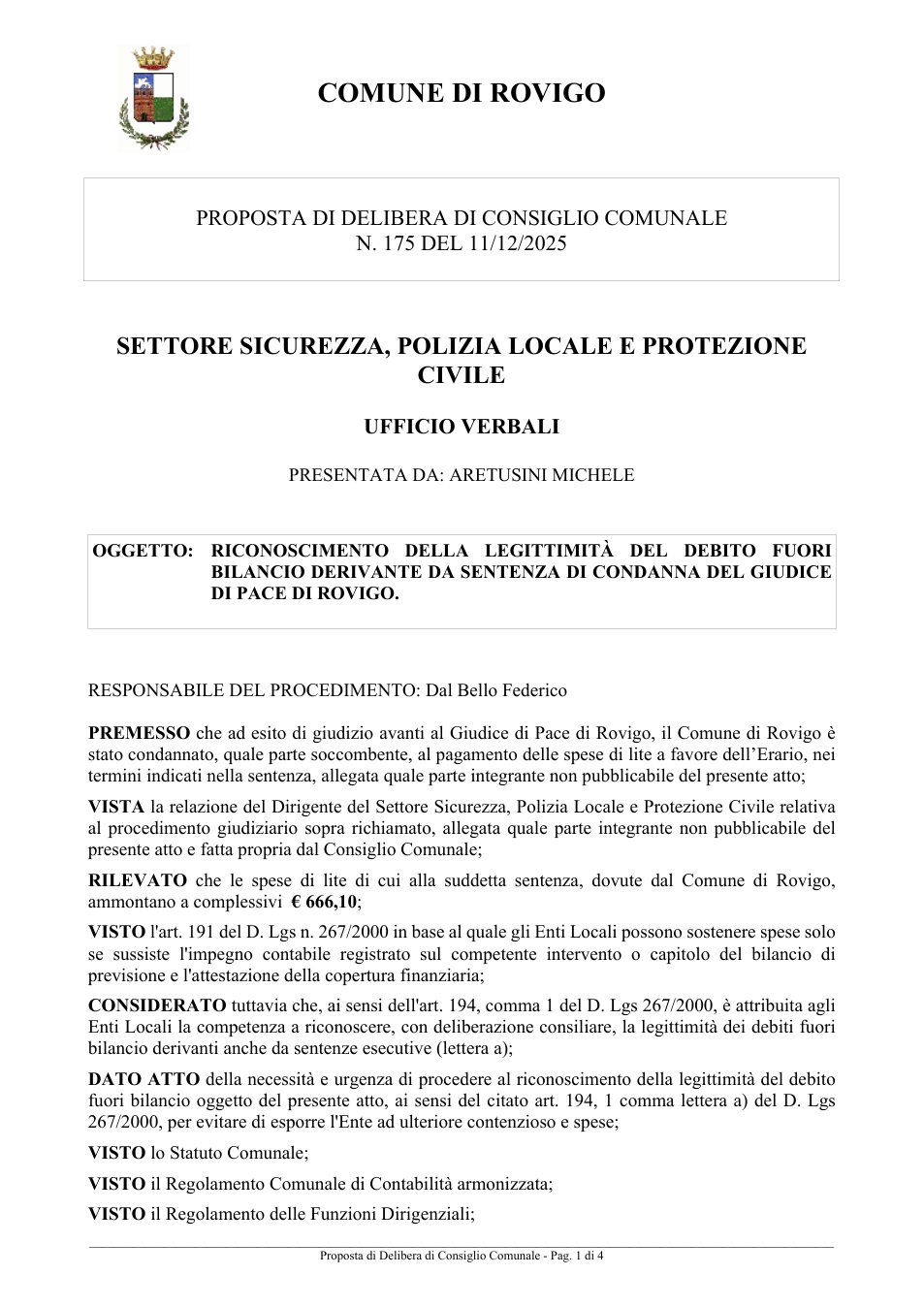Pagina 1 del documento