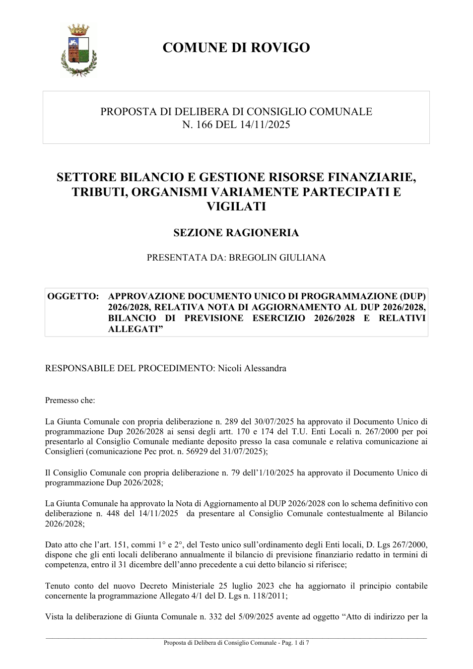 Pagina 1 del documento