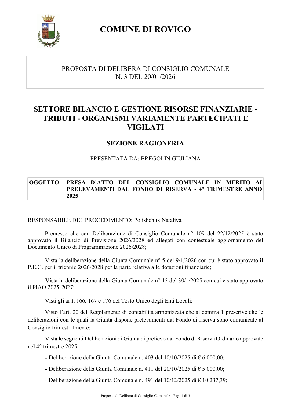 Pagina 1 del documento