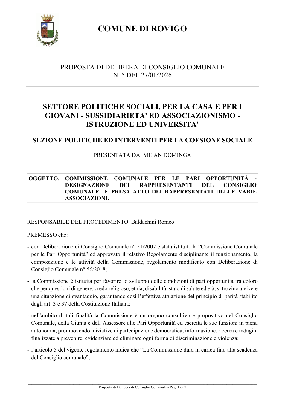 Pagina 1 del documento