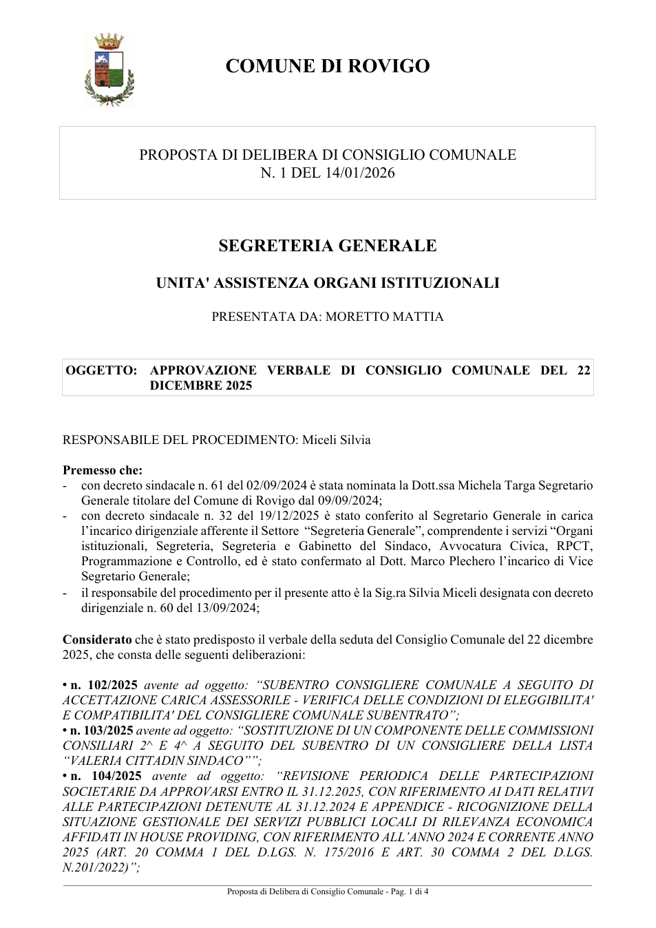 Pagina 1 del documento