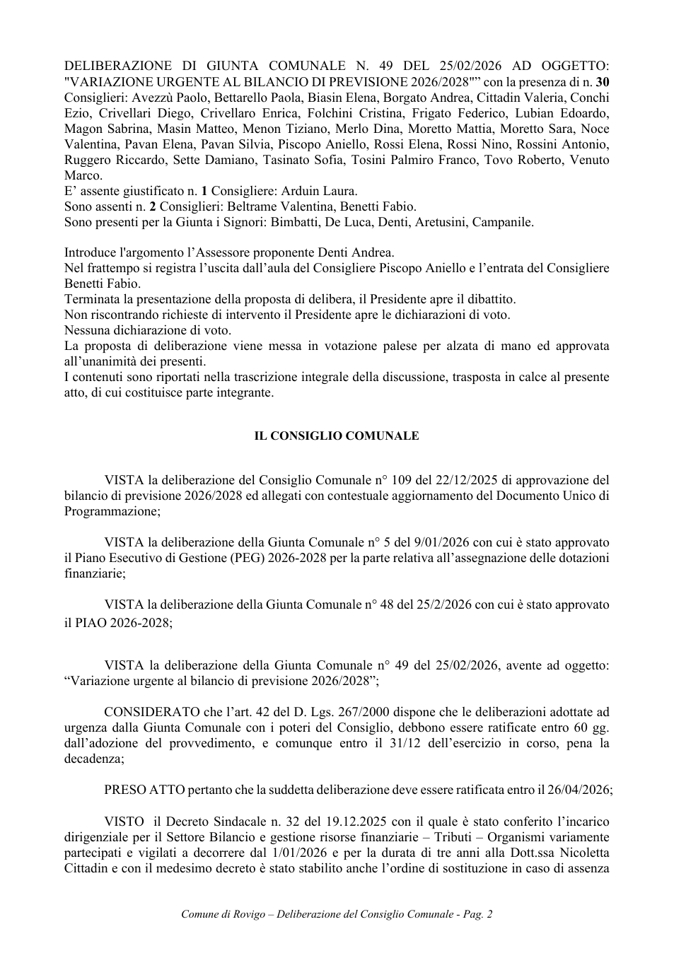 Pagina 2 del documento