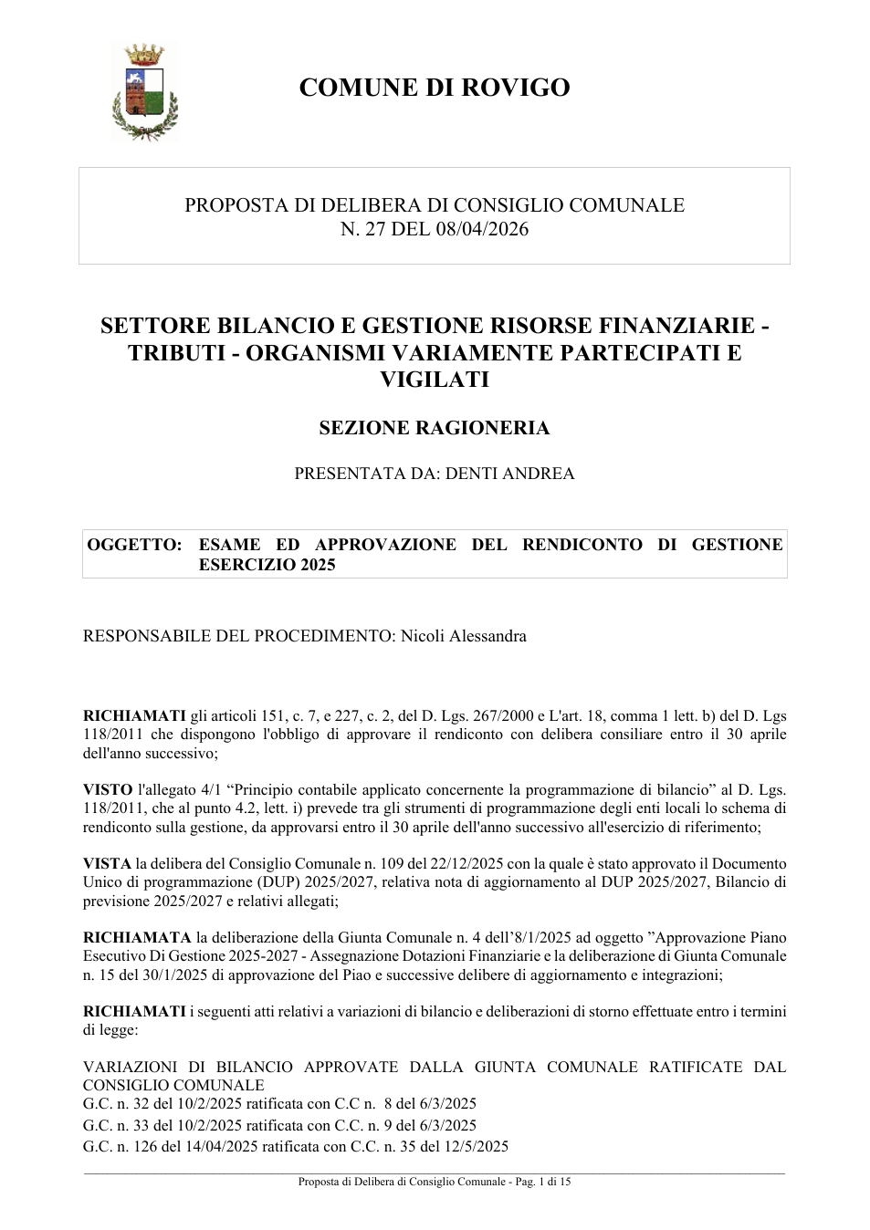 Pagina 1 del documento