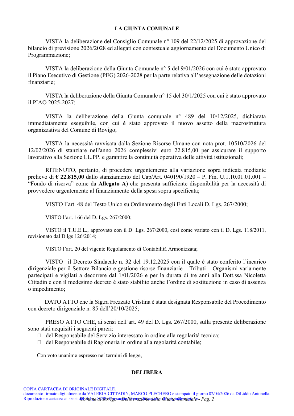Pagina 2 del documento