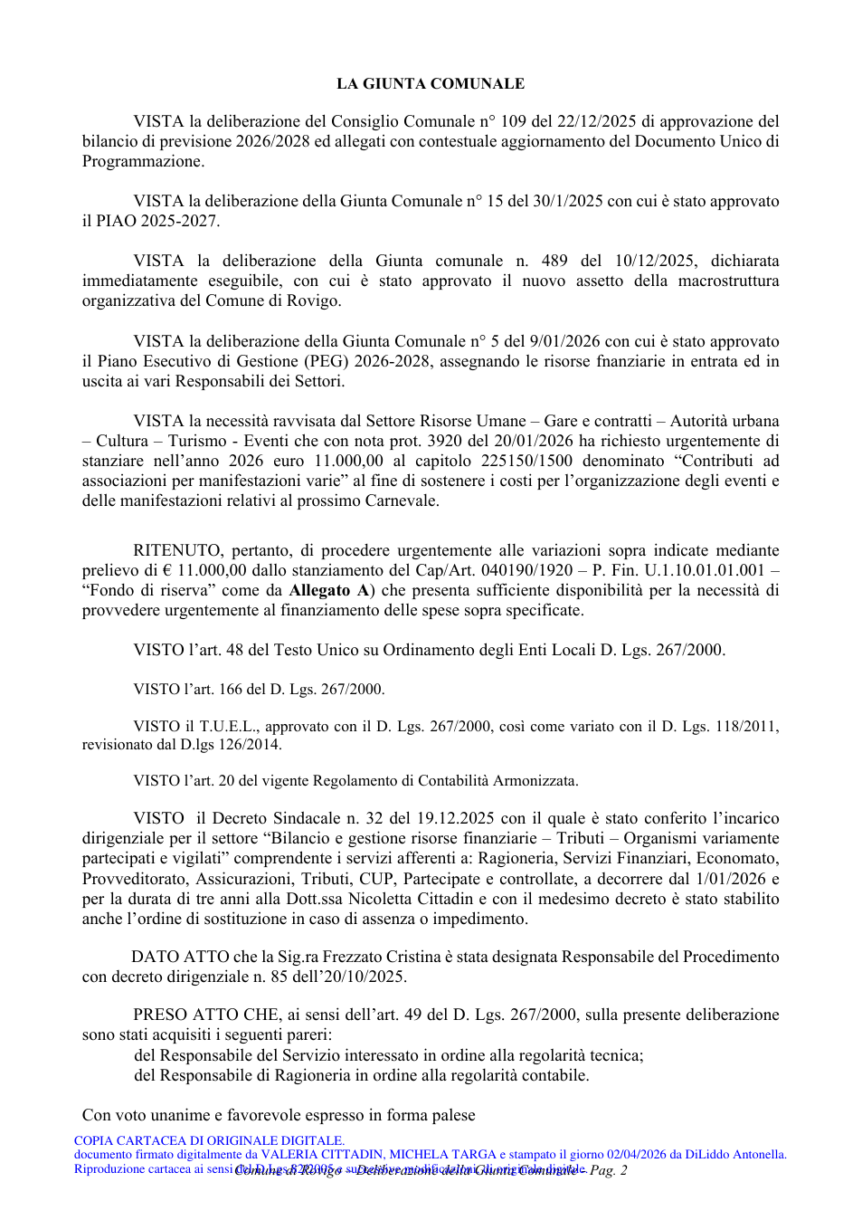 Pagina 2 del documento