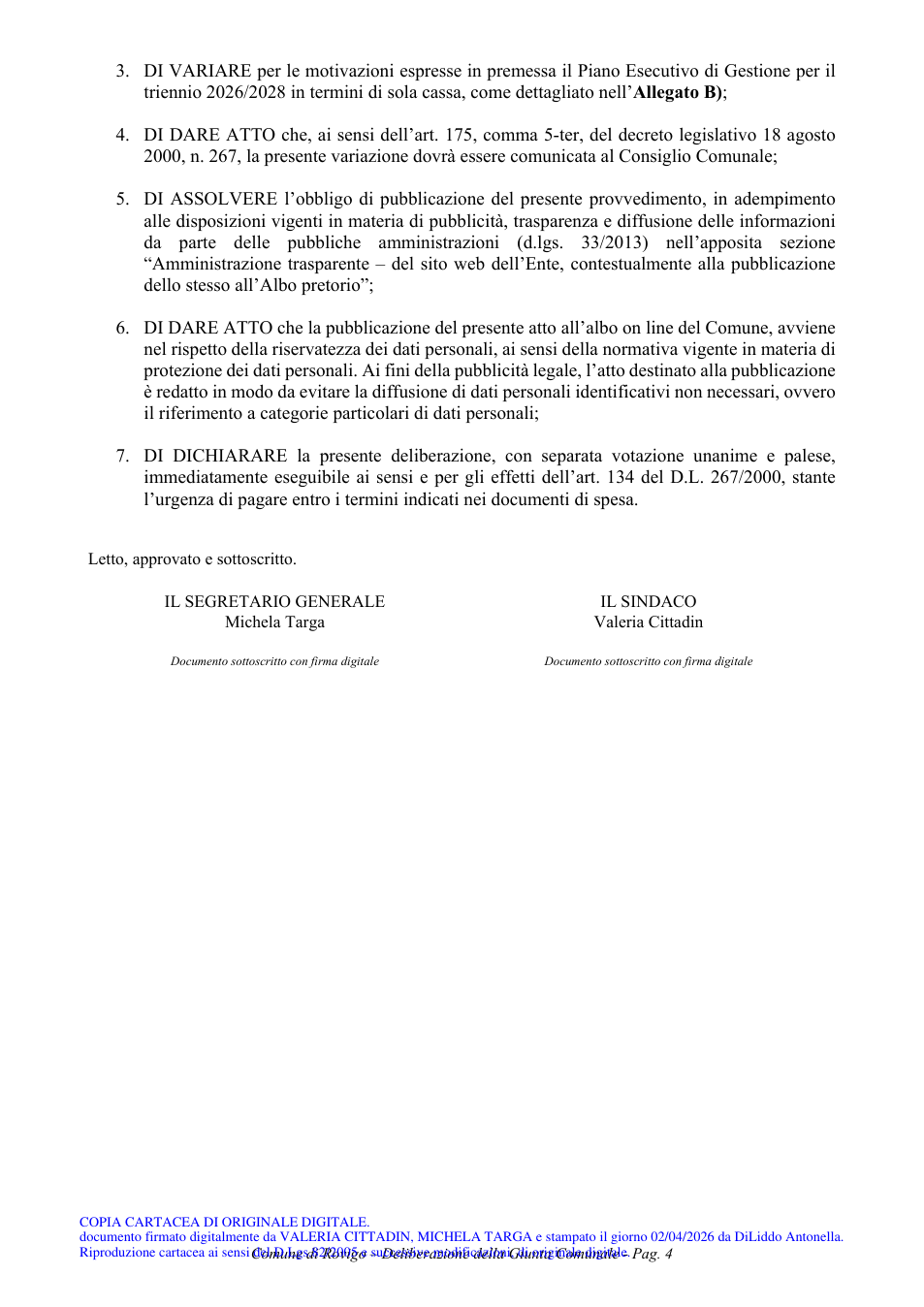 Pagina 4 del documento