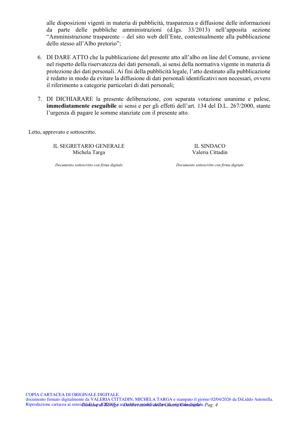 Pagina 4 del documento