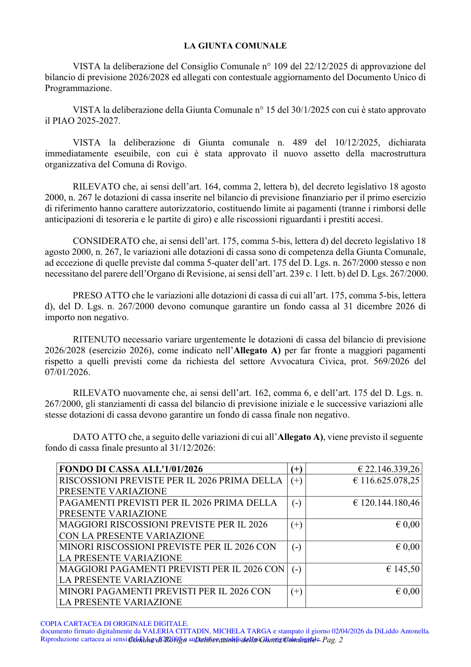 Pagina 2 del documento