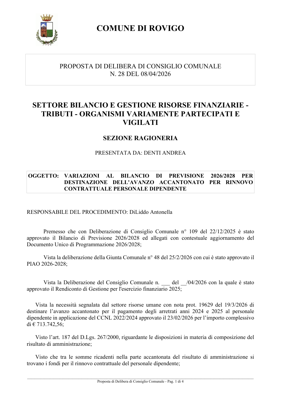 Pagina 1 del documento