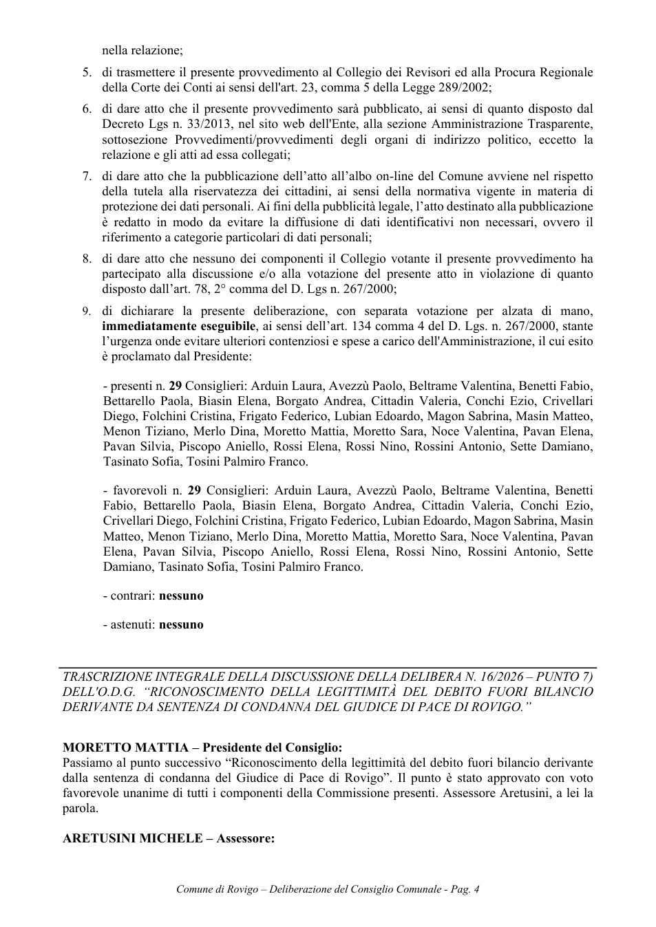 Pagina 4 del documento