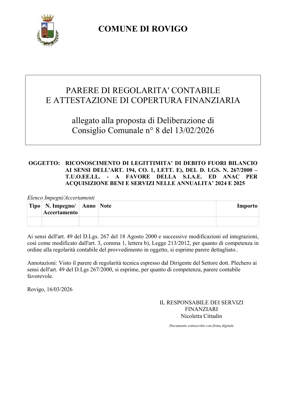 Pagina 1 del documento