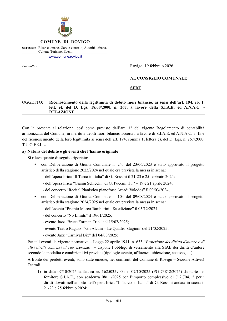 Pagina 1 del documento
