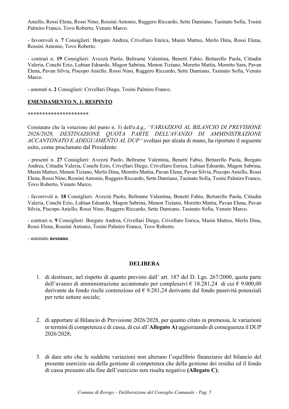 Pagina 5 del documento
