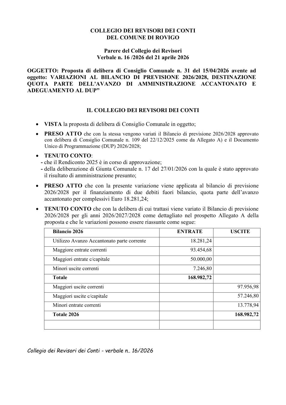 Pagina 1 del documento