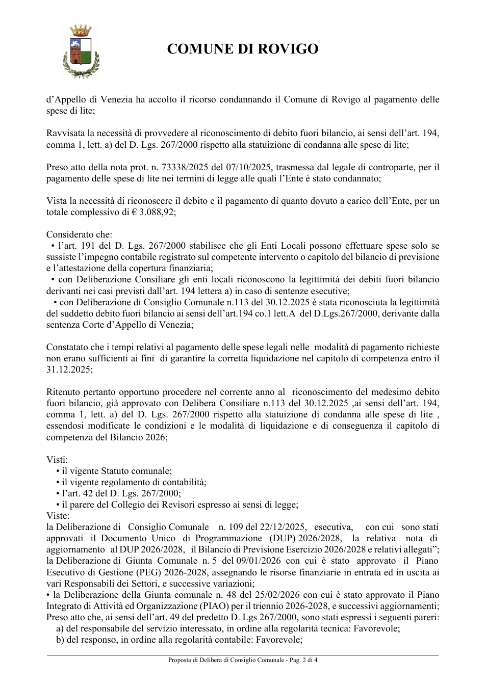 Pagina 2 del documento