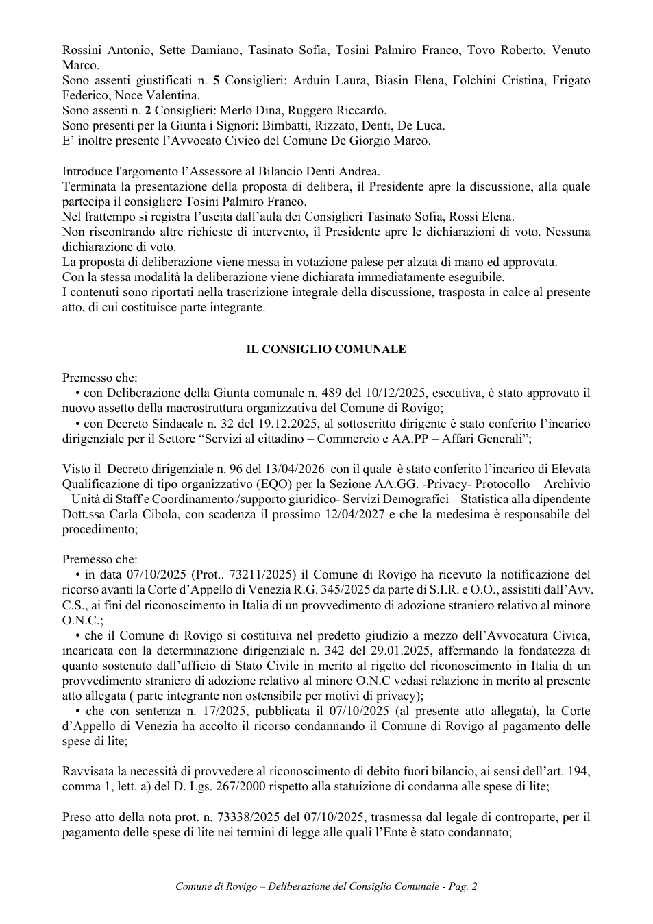 Pagina 2 del documento