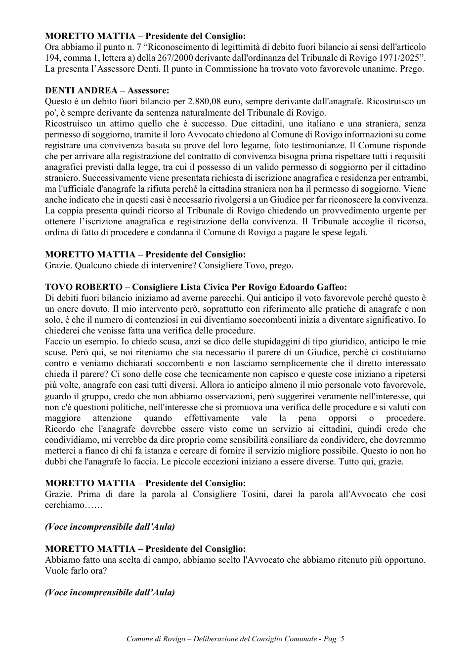 Pagina 5 del documento