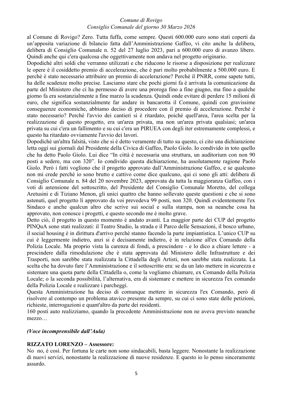 Pagina 5 del documento
