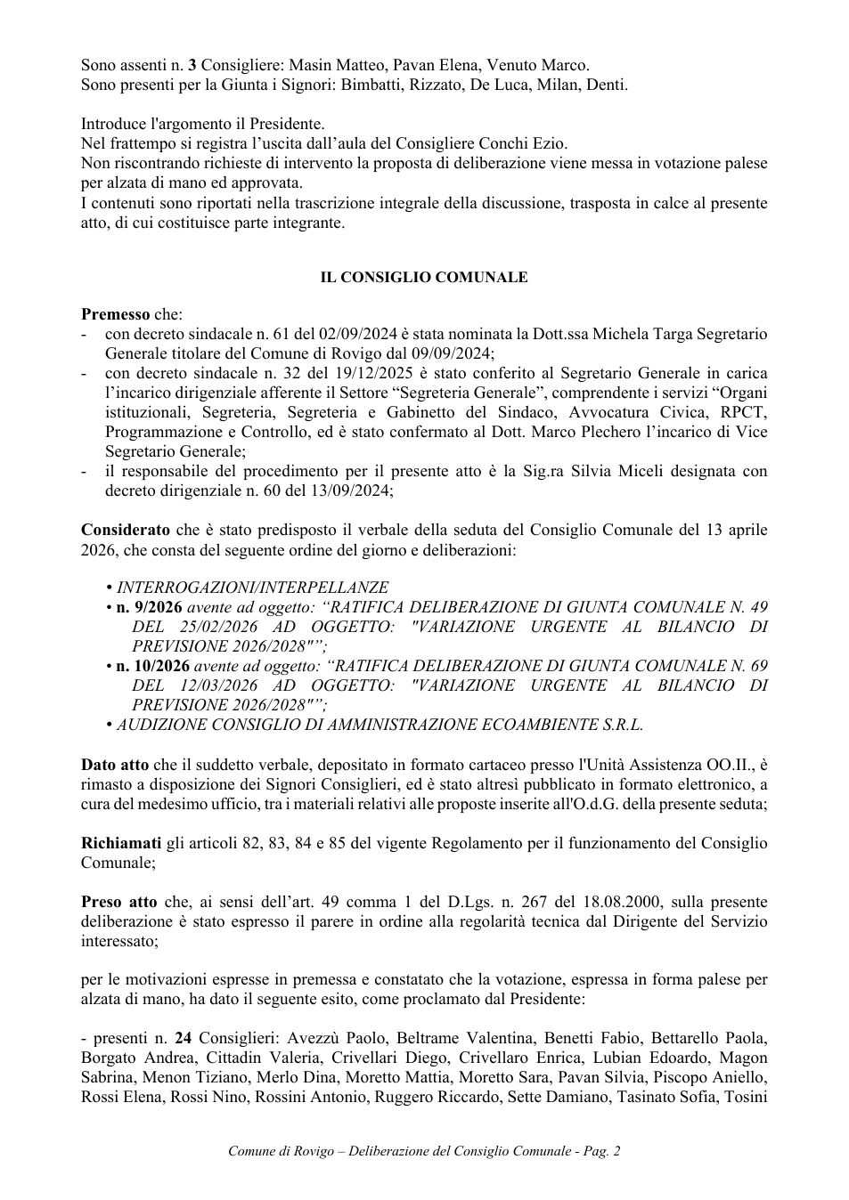 Pagina 2 del documento