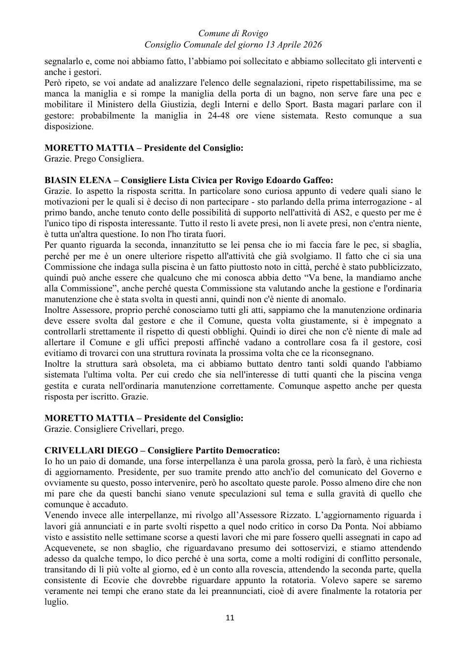 Pagina 11 del documento
