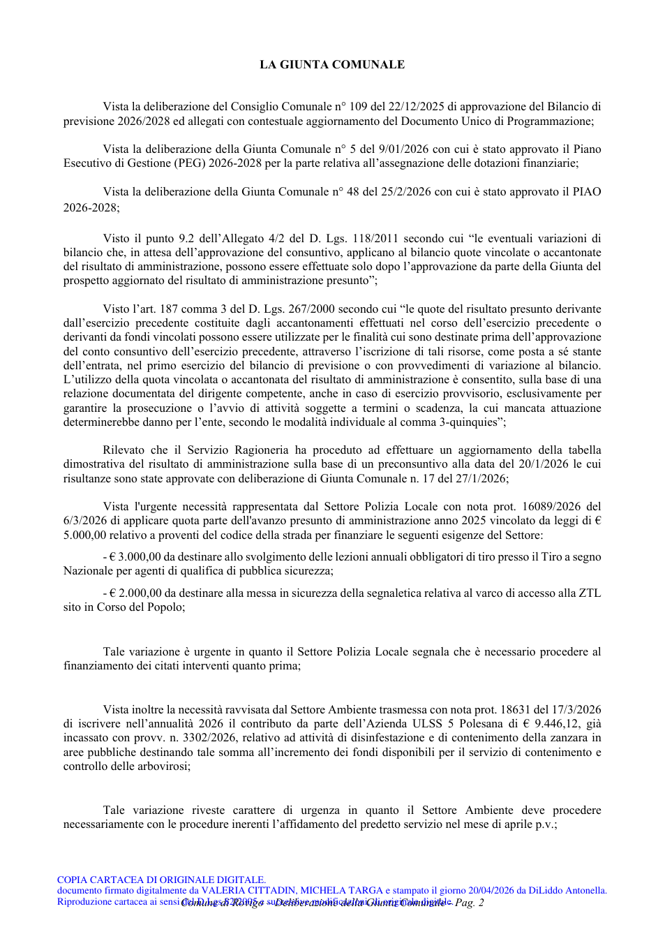 Pagina 2 del documento