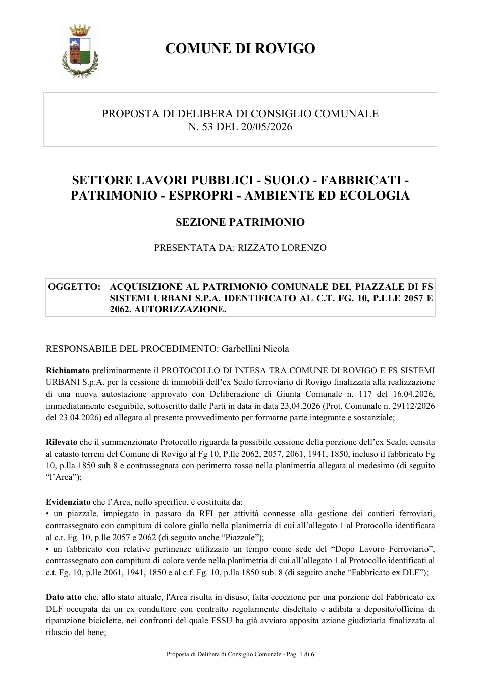 Pagina 1 del documento