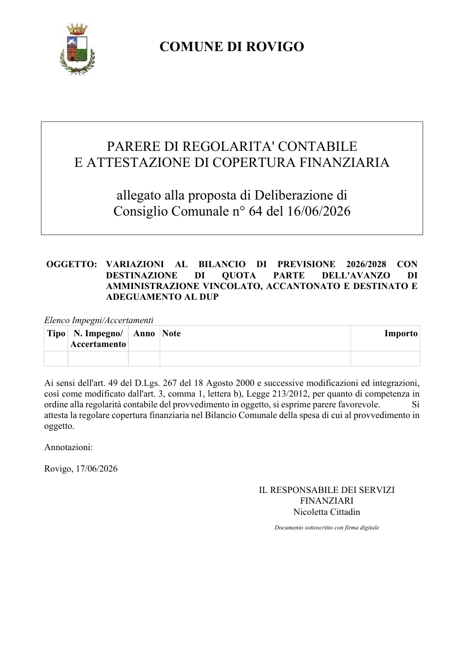 Pagina 1 del documento