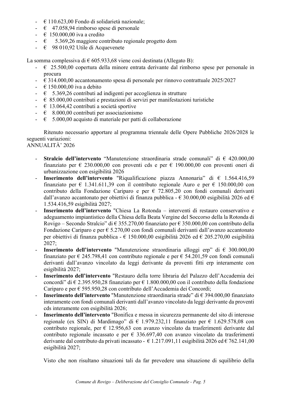 Pagina 5 del documento