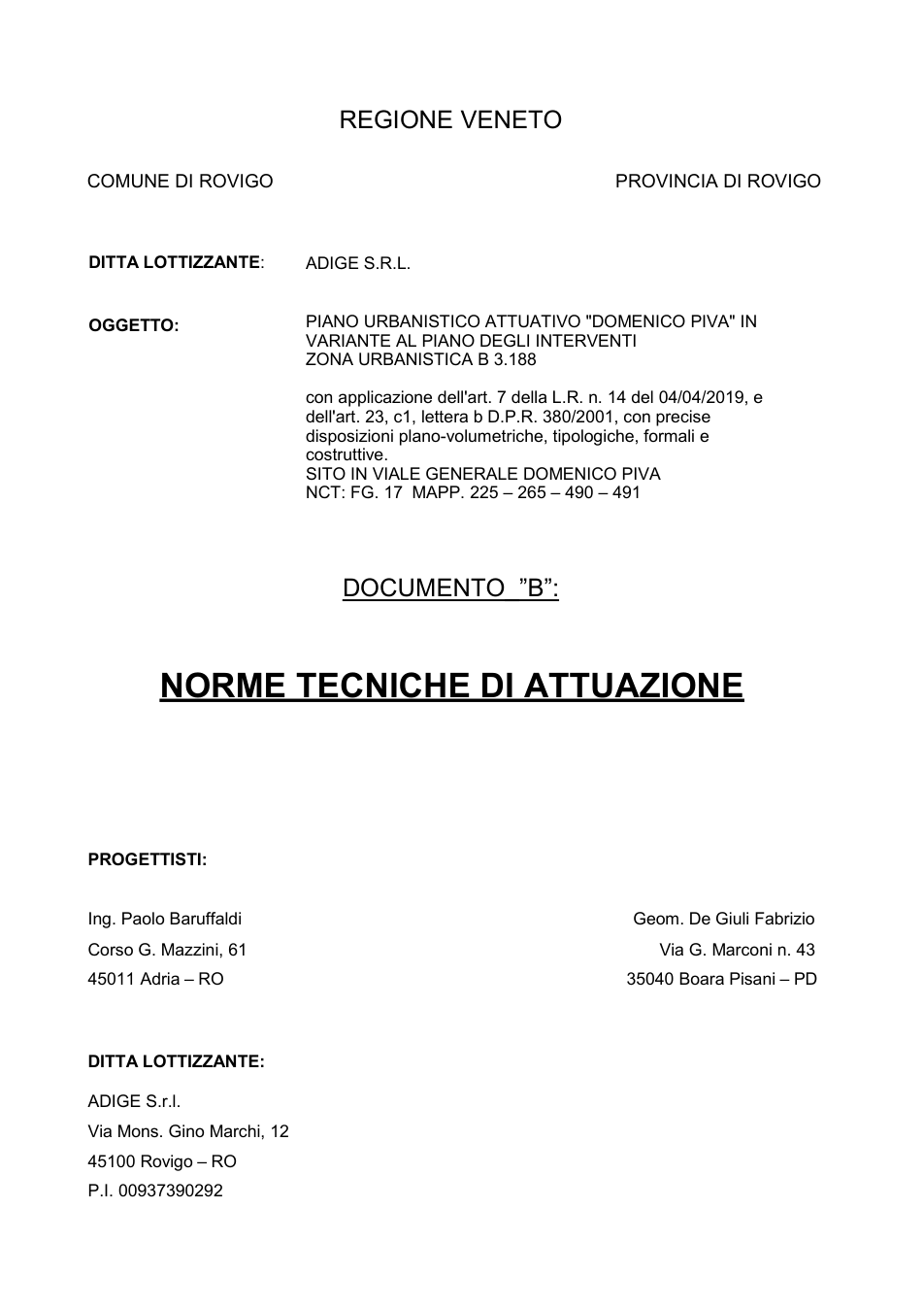 Pagina 1 del documento