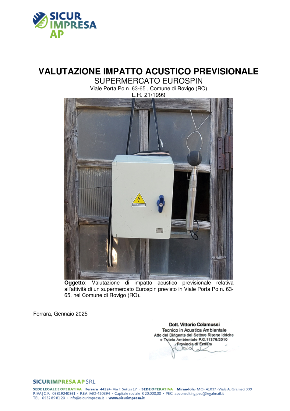 Pagina 1 del documento