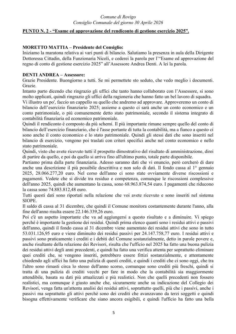 Pagina 5 del documento