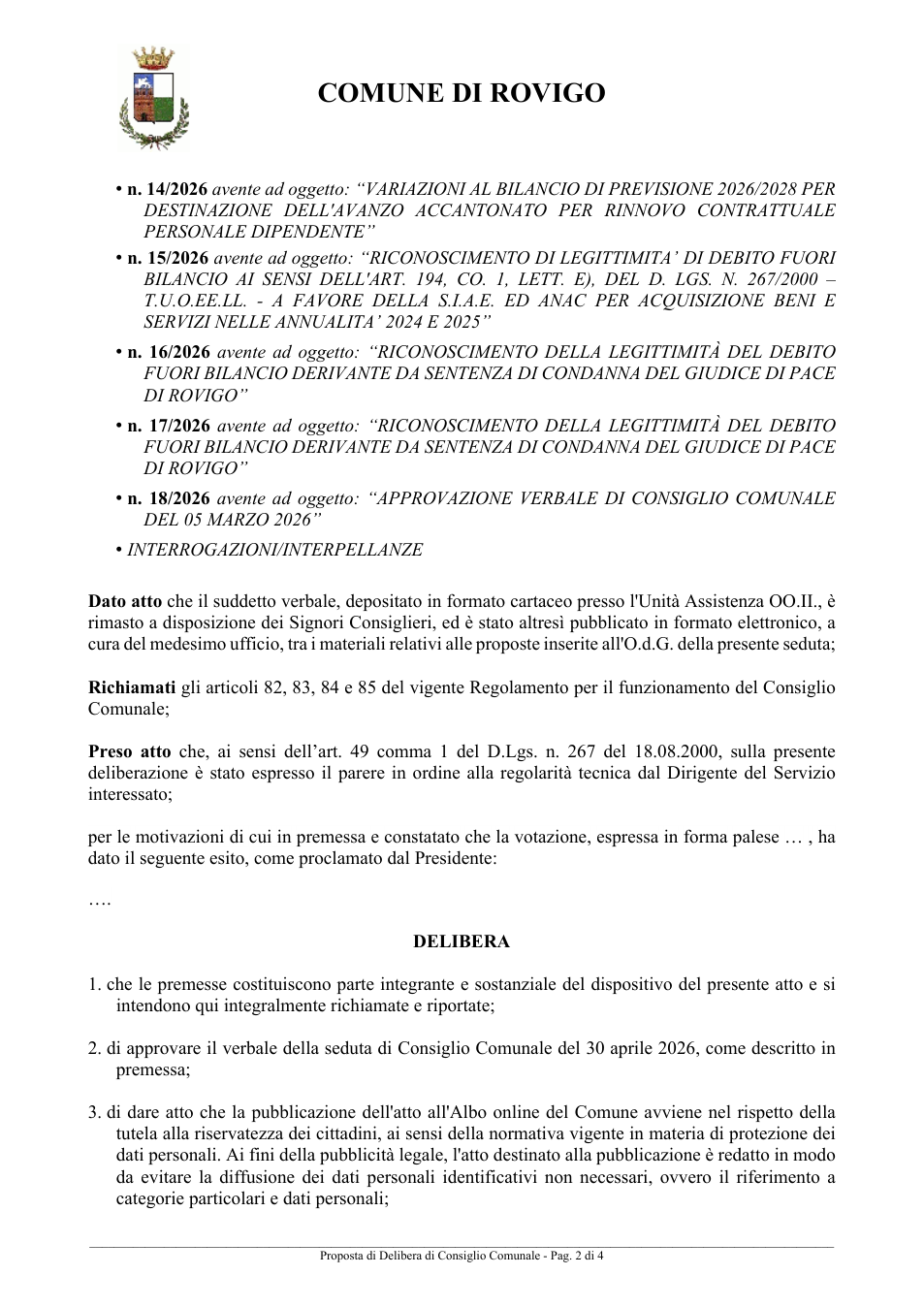Pagina 2 del documento