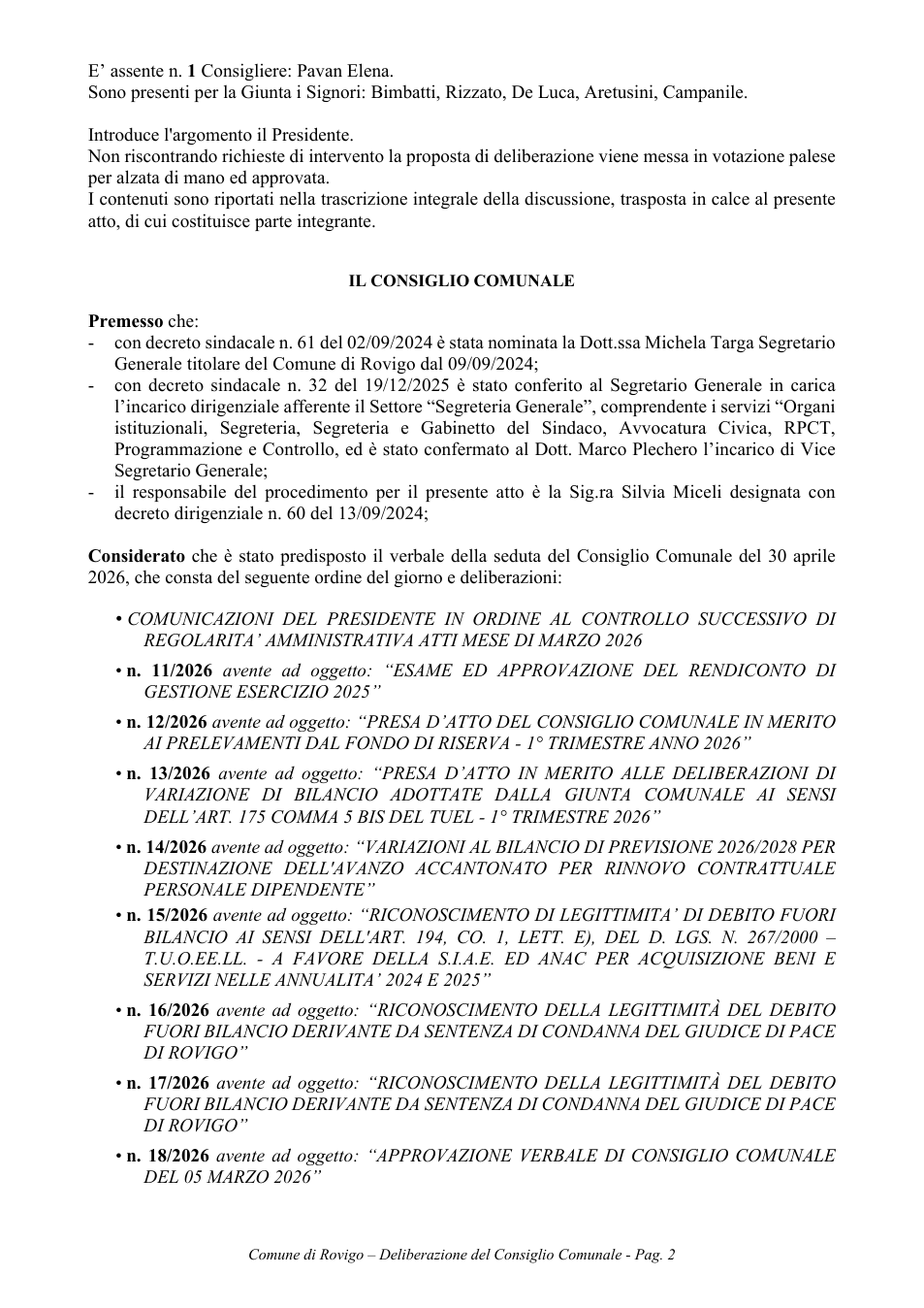 Pagina 2 del documento