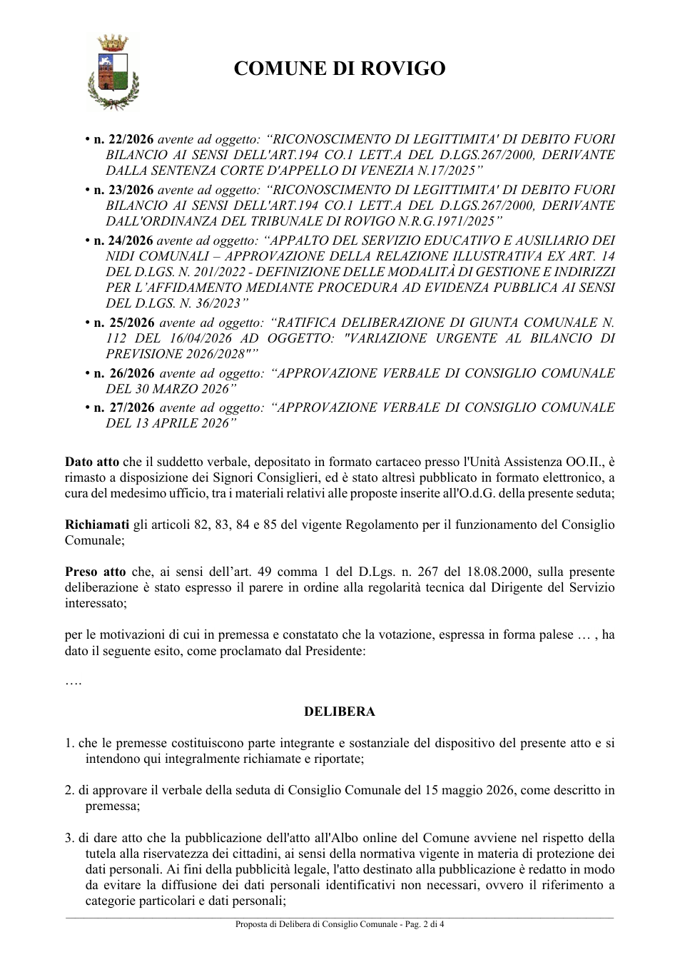 Pagina 2 del documento