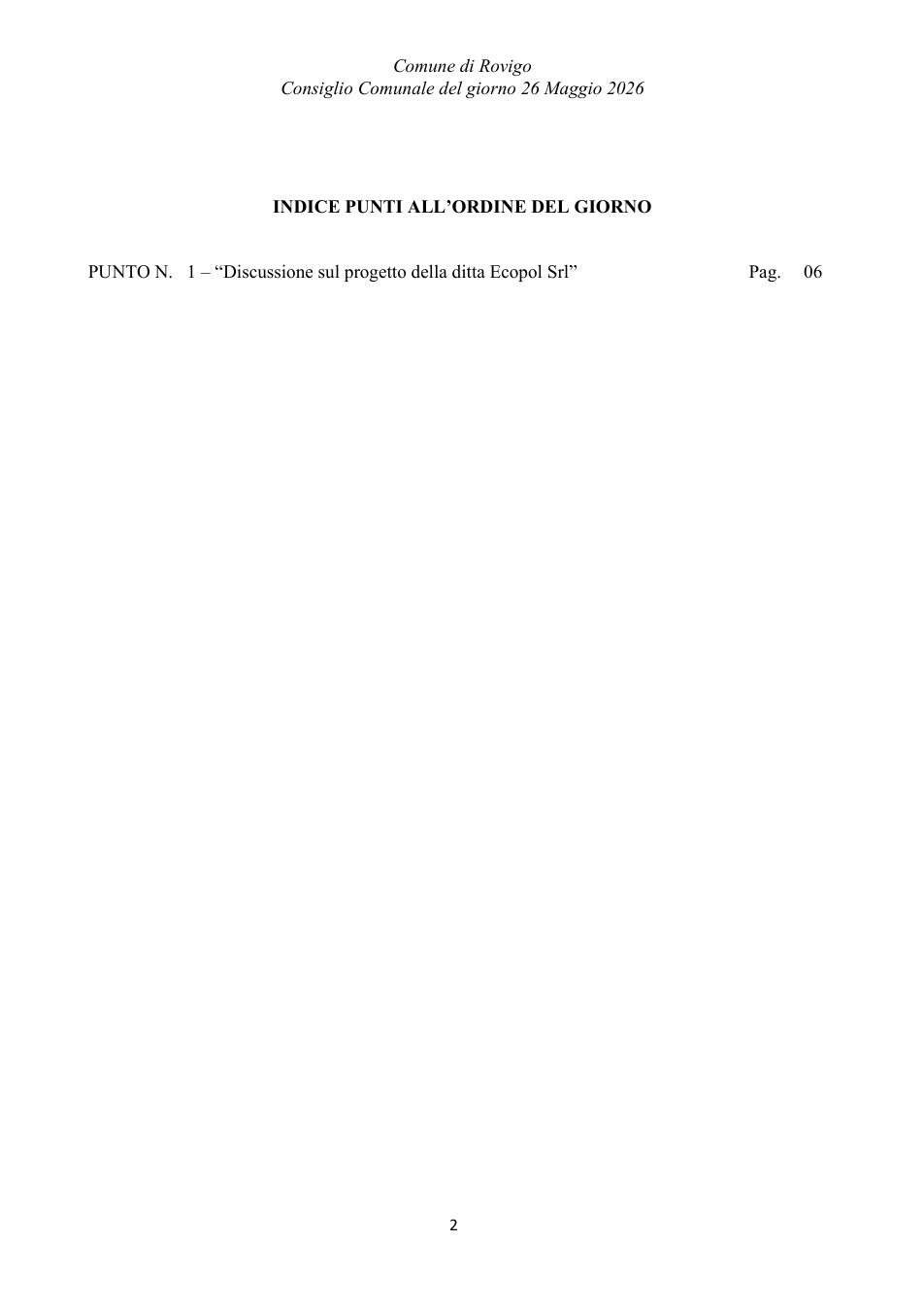 Pagina 2 del documento