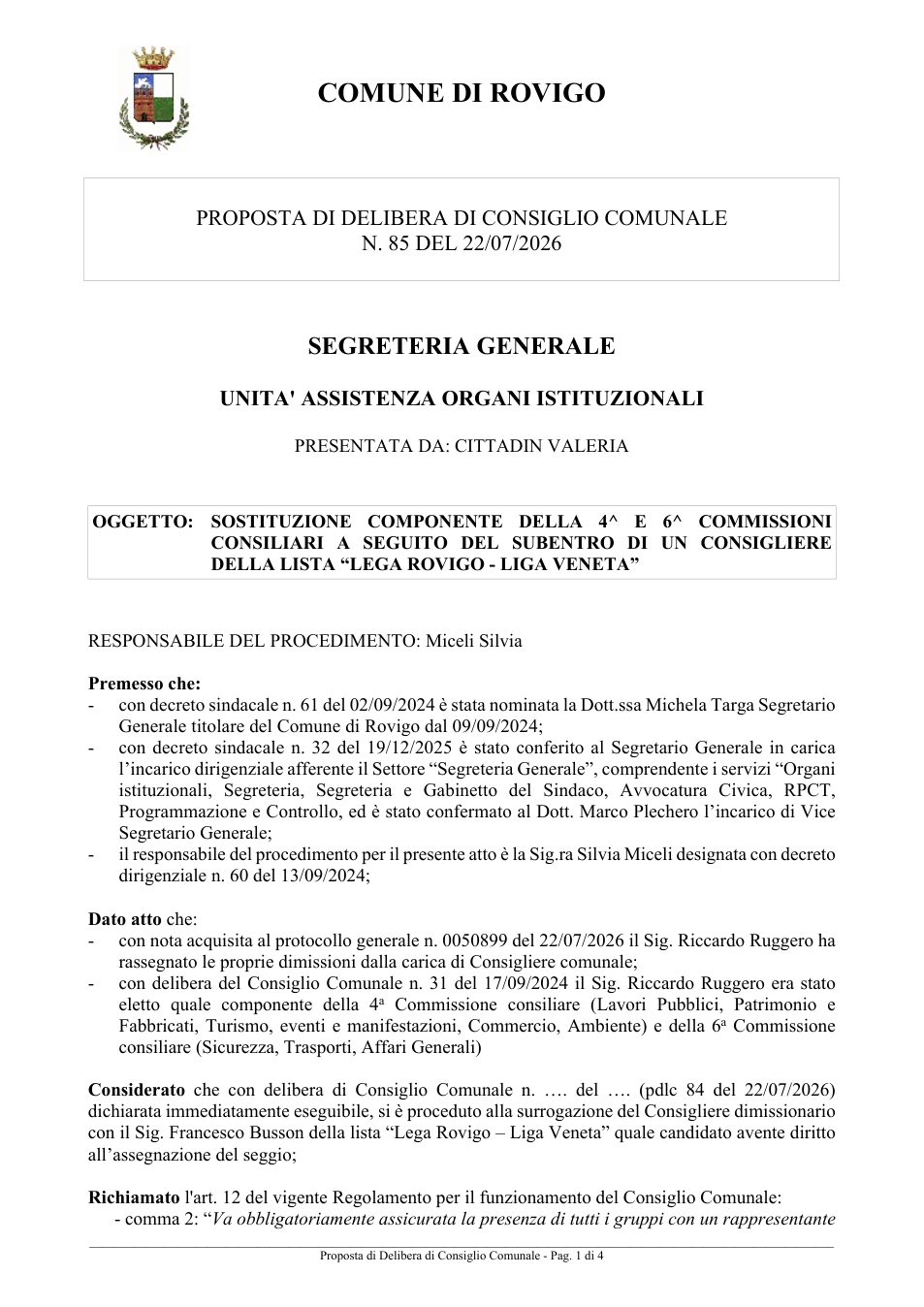 Pagina 1 del documento