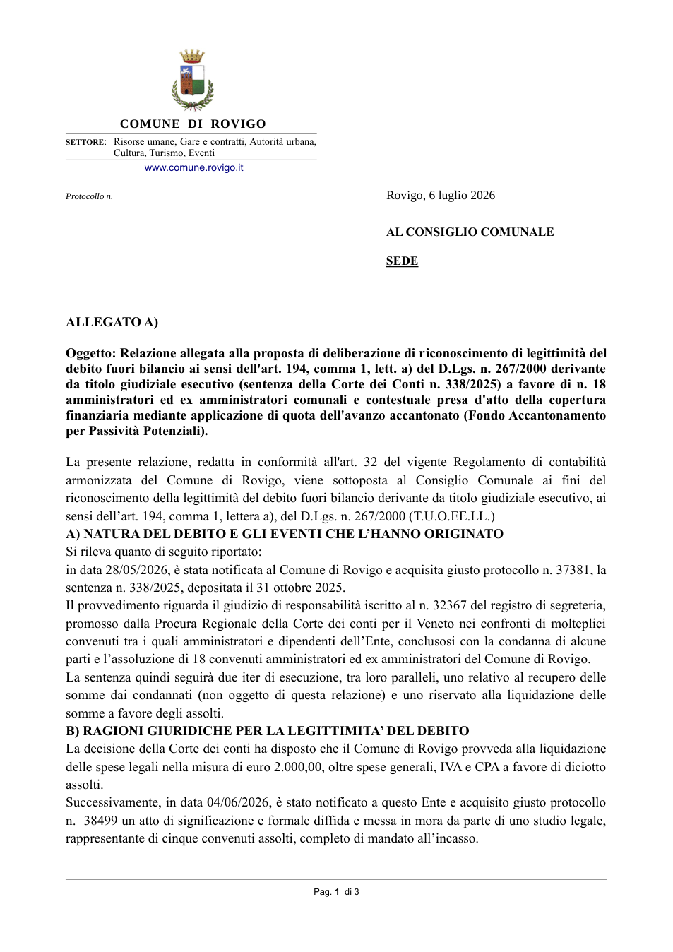 Pagina 1 del documento