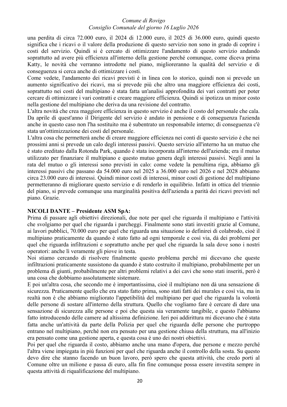 Pagina 20 del documento