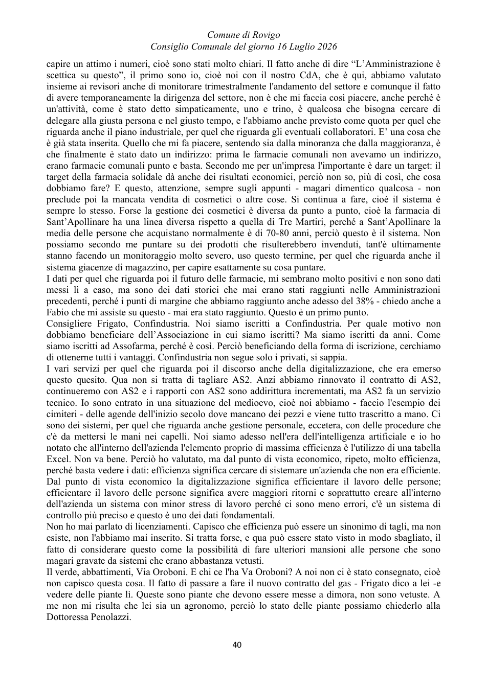 Pagina 40 del documento