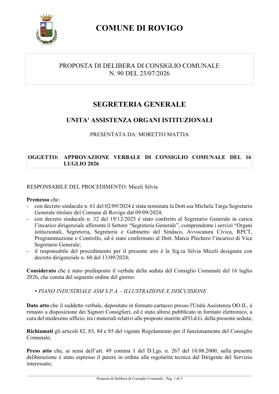 Pagina 1 del documento