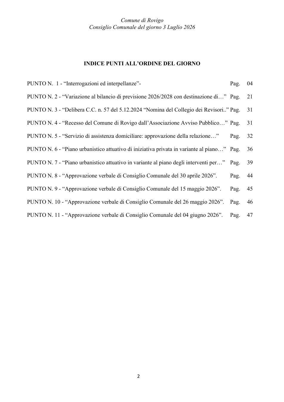 Pagina 2 del documento