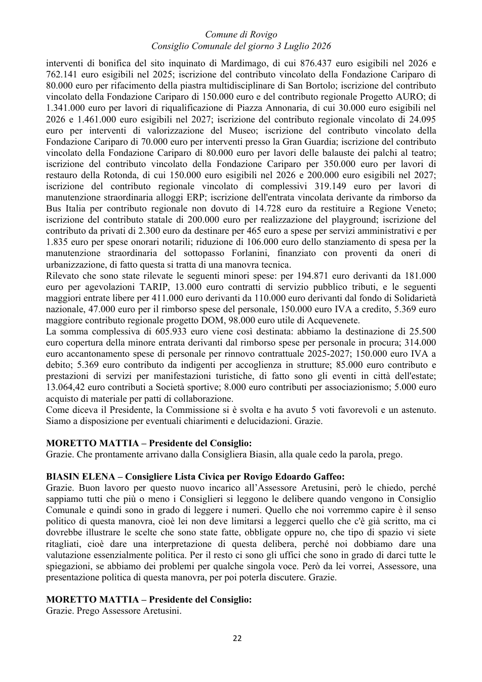 Pagina 22 del documento