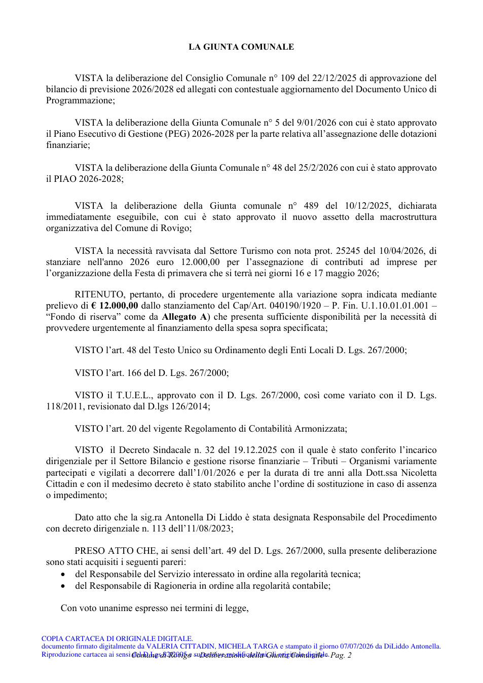 Pagina 2 del documento